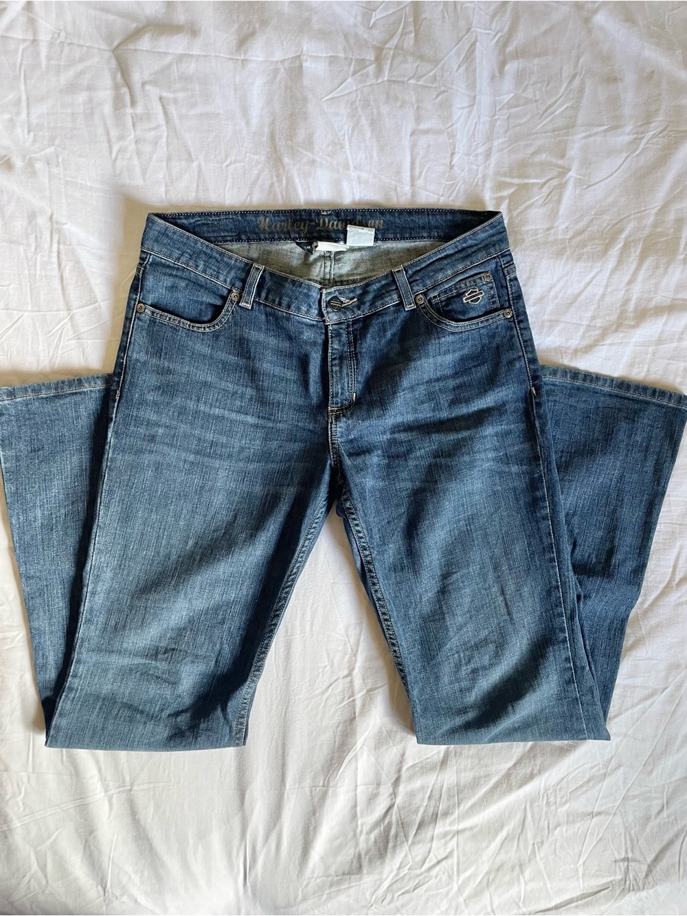 Harley Davidson Mid/Low Rise Jeans